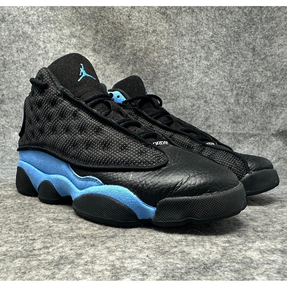 Air Jordan 13 Black University Blue 2022 Size 5.5Y Nike Basketball